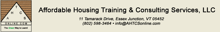 Affordable Housing Training & Consulting Services, LLC